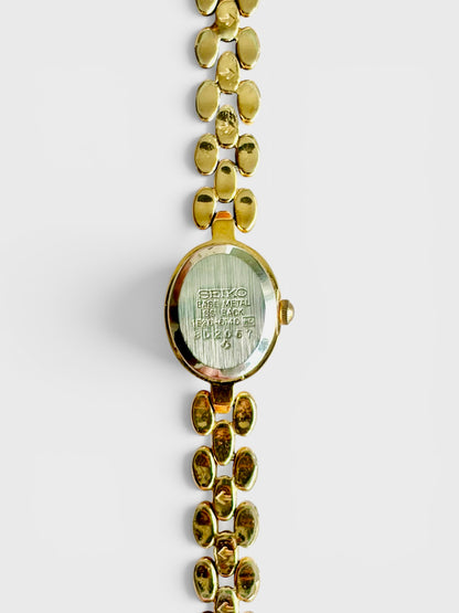 Ultra Rare Petite Ruby Gem Seiko Watch
